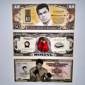 Muhammad Ali Commemorative Collectables Lot of 3